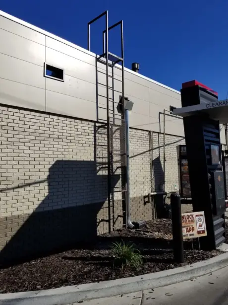 Roof Access Ladder Fabrication
