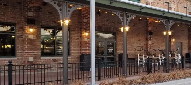 Restaurant Patio Railing and Ornamental Fabrication