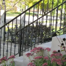 Ornamental Wrought Iron Railing Fabrication