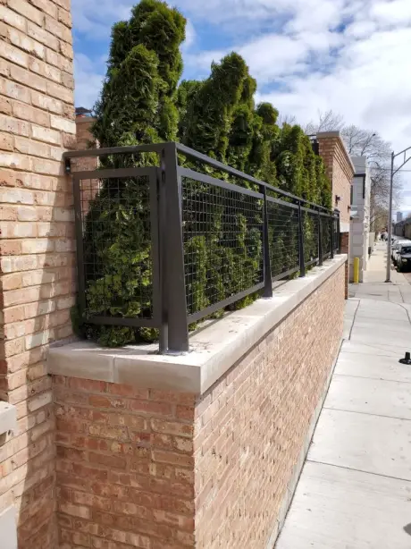 Steel Balcony Railing Fabrication